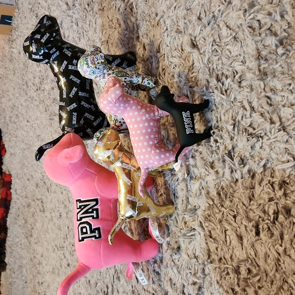 Collection of Victoria Secret Pink dogs